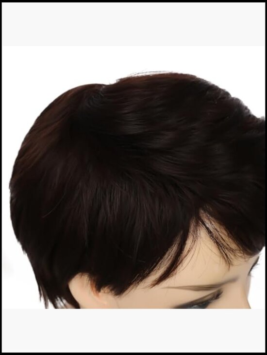 Pixie Cut Wigs Synthetic Short Haircut Glueless Layered Heat Resistant main image 5